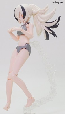 Megami Device Puni Mofu Gin Lang - 소체 모드의 포즈들 (2/4)