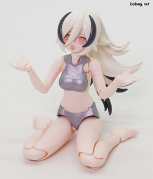 Megami Device Puni Mofu Gin Lang - 소체 모드의 포즈들 (3/4)