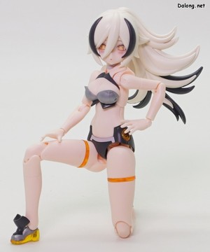 Megami Device Puni Mofu Gin Lang - 코스튬 모드의 포즈들 (3/4)