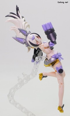 Megami Device Puni Mofu Gin Lang - 무장 모드 - 개틀링을 손에 장착한 포즈 (1/2)