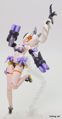 Megami Device Puni Mofu Gin Lang - 무장 모드 - 개틀링을 손에 장착한 포즈 (2/2)