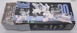 Megami Device Puni Mofu Gin Lang - 옆으로 꺼내는 형태의 박스입니다.