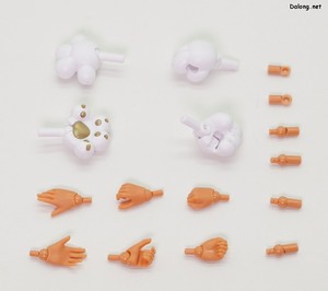 Megami Device Puni Mofu Kin Xiao - 나머지 손과 악세사리 구성은 기존과 동일합니다. (1/3)