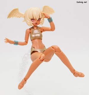 Megami Device Puni Mofu Kin Xiao - 소체 모드의 포즈들 (3/4)