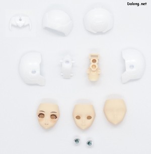 Megami Device B1R-M Chasis Kit Skin color A - Parts (1/5)