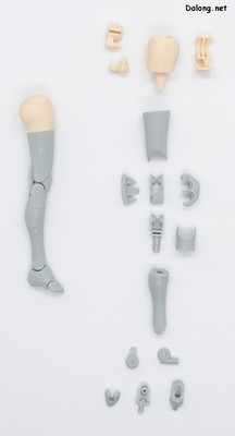 Megami Device B1R-M Chasis Kit Skin color A - Parts (4/5)