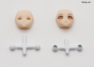 Megami Device B1R-M Chasis Kit Skin color A - 별도 포장된 얼굴과 눈