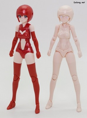 Megami Device B1R-M Chassis Kit Skin Color C - 2가지 컬러가 합본되어 있습니다.