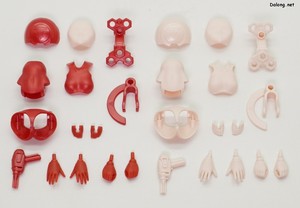 Megami Device B1R-M Chassis Kit Skin Color C - 다양한 악세사리들은 기존과 동일합니다.