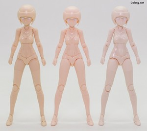 Megami Device B1R-M Chassis Kit Skin Color C - 메가미 디바이스 B1R-M 샤시킷 스킨 컬러 A & B와 함께. 확실히 피부 색상이 다르긴 하네요. (2/2)