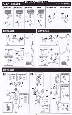 Megami Device B1R-M Chassis Kit Skin Color C - Manual (7/10)