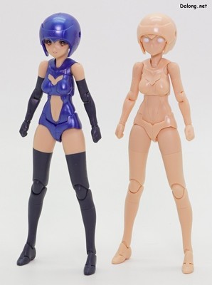 Megami Device B1R-M Chassis Kit Skin Color D - 2가지 컬러가 합본되어 있습니다.