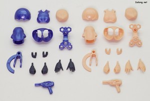 Megami Device B1R-M Chassis Kit Skin Color D - 다양한 악세사리들은 기존과 동일합니다.