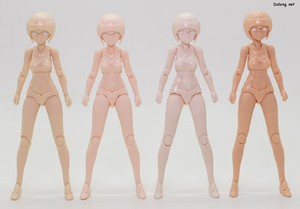 Megami Device B1R-M Chassis Kit Skin Color D - 메가미 디바이스 B1R-M 샤시킷 스킨 컬러 A & B & C와 함께. 4종의 스킨 컬러를 한번에 모아서 보면, 확실히 차별화된 색감이긴 합