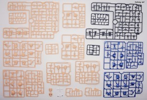 Megami Device B1R-M Chassis Kit Skin Color D - Runner