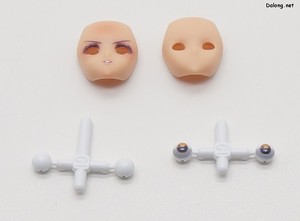 Megami Device B1R-M Chassis Kit Skin Color D - 별도 포장된 얼굴과 눈