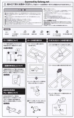 Megami Device B1R-M Chassis Kit Skin Color D - Manual (2/10)
