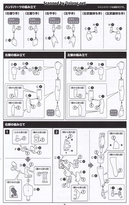Megami Device B1R-M Chassis Kit Skin Color D - Manual (7/10)