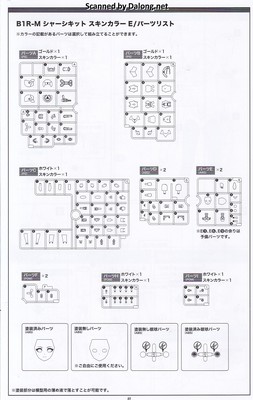 메가미 디바이스 B1R-M 샤시킷 스킨 컬러 E - Manual (3/10)