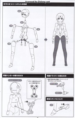 메가미 디바이스 B1R-M 샤시킷 스킨 컬러 E - Manual (9/10)
