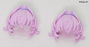 Kotobukiya Desire Maiden Medic - 앞머리는 안경을 쓴 형태와 벗은 형태 중 선택할 수 있네요.