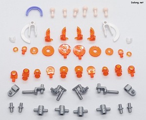 Kotobukiya Desire Maiden Medic - 디자이어 메이든 레이더와 동일한 악세사리 파츠들이 들어있습니다. (2/2)