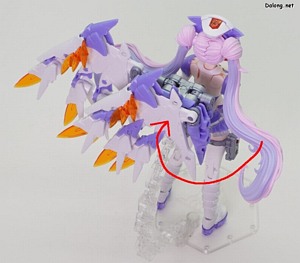 Kotobukiya Desire Maiden Medic - 유연한 날개 가동 (2/3)