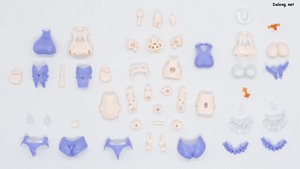 Kotobukiya Desire Maiden Medic - Parts (2/6)