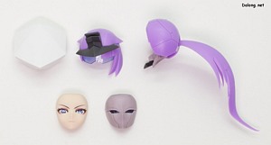 Kotobukiya Vanguard Leader - 뱅가드 리더처럼 네이키드 페이스와 노멀 페이스로 선택 가능합니다.