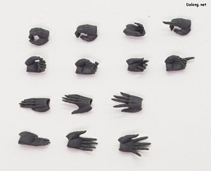 Kotobukiya Vanguard Leader - 손과 바이저의 탈착 기능도 기존과 동일하네요. (1/2)