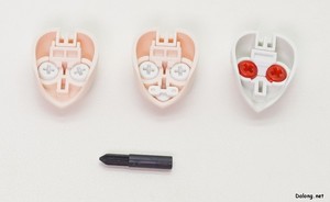 Megalomaria Maria Kagaribi [Dress Code] - Each face lets you adjust the direction of the pupils using a cross-shaped part.