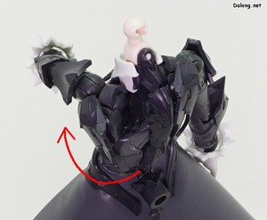 Megalomaria Maria Kagaribi [Dress Code] - A new shoulder joint is used where the shoulder blade itself swings significantly forward/backward/u