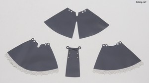 Megalomaria Maria Kagaribi [Dress Code] - Skirt parts provided as vinyl sheets