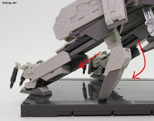 Metal Gear Rex [Metal Gear Solid 4 Ver.] - 해치 오픈이나 기믹, 가동성 모두 기존과 동일하지만, 일부 해치는 파손으로 떨어져나간 설정입니다. (3/3)