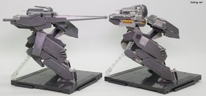 Metal Gear Rex [Metal Gear Solid 4 Ver.] - 메탈기어 렉스 오리지널 버전과의 비교. 이 킷은 기존 렉스의 병장과 장갑 상당수가 떨어져나간 데미지드 버전이라고 보시면 됩니다. (4/6)