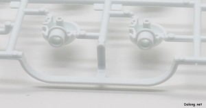 1/12 Zero 1st Ver. - 슬라이드 금형이 적용된 파츠들 (1/2)