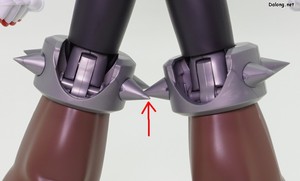 Rock Man Sigma Mega Man X Ver. - The knee spikes keep interfering with each other and popping off.