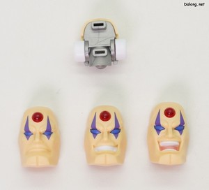 Rock Man Sigma Mega Man X Ver. - The face can be swapped between three expressions.