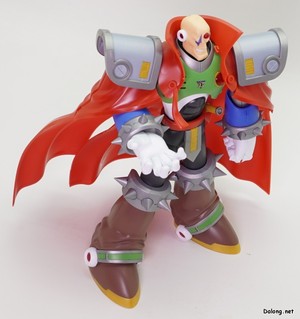 Rock Man Sigma Mega Man X Ver. - Poses with the cape on. Arm movement is severely restricted, so posing with the cape on is pretty tough. (