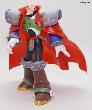 Rock Man Sigma Mega Man X Ver. - Poses with the cape on. Arm movement is severely restricted, so posing with the cape on is pretty tough. (