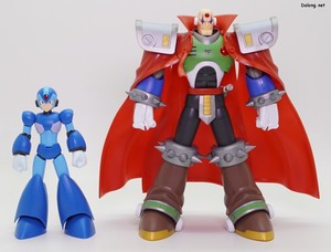 Rock Man Sigma Mega Man X Ver. - Together with Mega Man X. The size difference is massive.