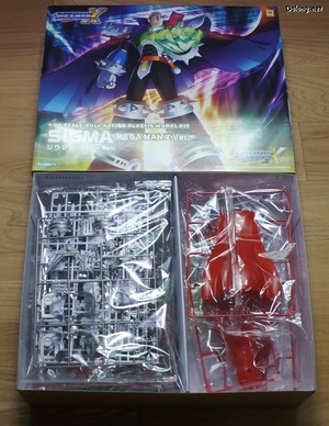 Rock Man Sigma Mega Man X Ver. - Box Open