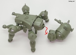 多脚戦車 「剣菱重工 HAW206」 陸自正式採用Ver. - やっぱり尻尾が重くてすぐポロリしてしまいますT_T
