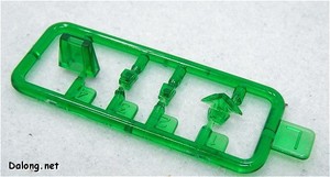 Super Robot War 1/100 Hückebein Mk-II - 녹색 클리어 파츠들.. 반다이는 이런 것좀 본받길. 맨날 스티커로 때우지말구..;;