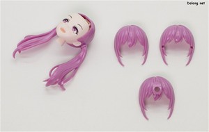 Sousaishojoteien Little Devil Twin Tails - 앞머리는 별도의 안경과 장식을 붙일 수 있는 형태가 제공되네요.