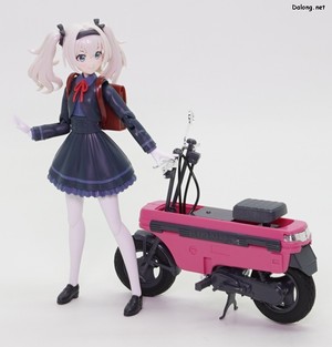 Sousaishojoteien Emma Koishikawa [Nocturne] with Honda AB12 Motocompo - 합동 포즈 1 (1/2)