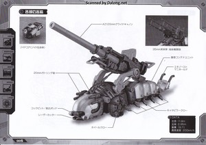 Zoid HMM Molga Full Option Set - Manual (6/26)