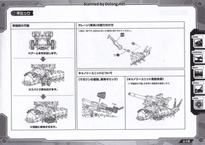 Zoid HMM Molga Full Option Set - Manual (19/26)