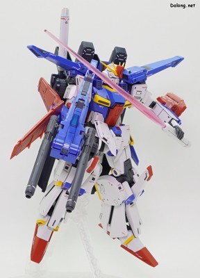 MG Full Armor ZZ Gundam - 강화형 ZZ 건담 Ver.Ka 액션 포즈 (3/4)