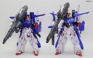 MG Full Armor ZZ Gundam - 2000년에 발매된 MG 풀아머 ZZ 건담과 함께. 무려 26년만에 업그레이드되었네요. (1/2)